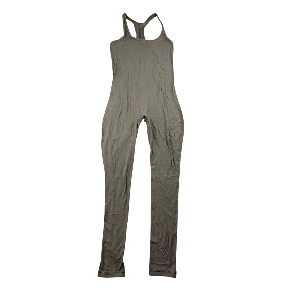 Aritzia TnAction Acrobat Jumpsuit‎ Women S Brown Unitard Onesie Yoga Racerback